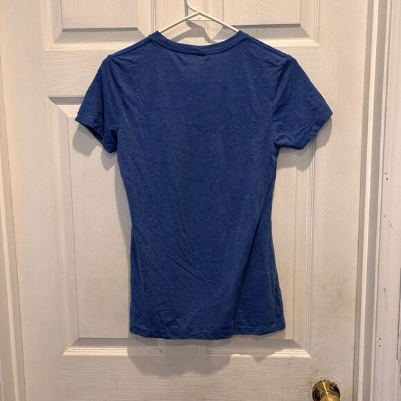 Friends TV Show Quotes Women's Blue T Shirt Size Medium Next Level Apparel - Picture 4 of 5